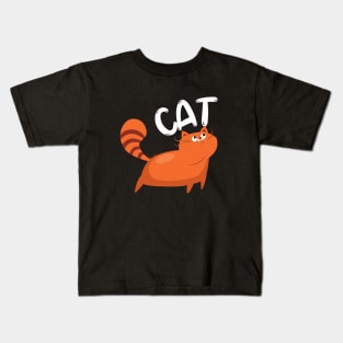 Cat Funny Shirts Kids T-Shirt